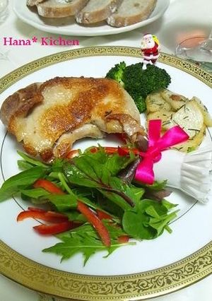 鶏モモ肉のコンフィ-レシピのメイン写真