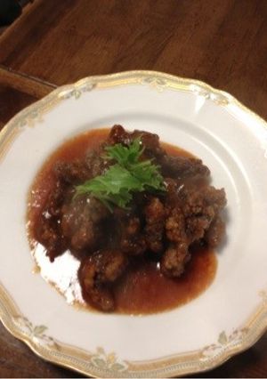鯨肉のノルウェー風ψ(`∇´)ψ-レシピのメイン写真