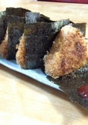 【男のジャンク飯】和風甘辛焼きおにぎり-レシピのメイン写真