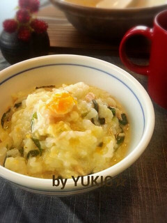 受験生の夜食に♡ツナ雑炊-レシピのメイン写真