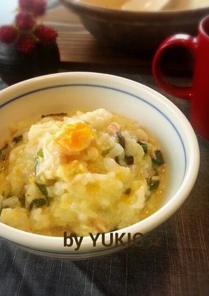 受験生の夜食に♡ツナ雑炊-レシピのメイン写真
