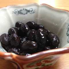 簡単黒豆煮-レシピのメイン写真