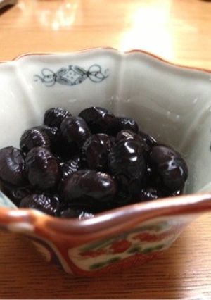 簡単黒豆煮-レシピのメイン写真