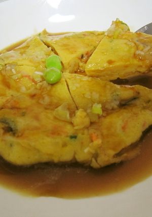 カニカマでカニ玉-レシピのメイン写真
