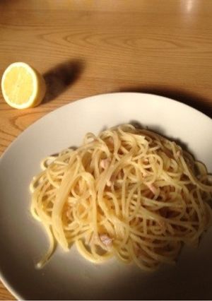 ツナとレモンのパスタ-レシピのメイン写真