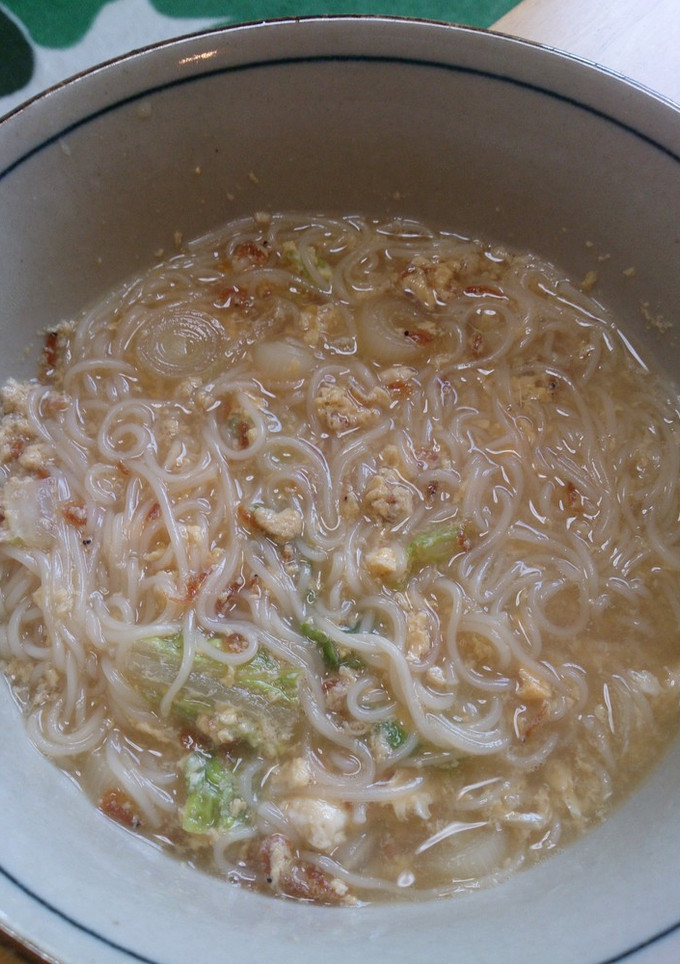 冬のお昼用にゅうめん-レシピのメイン写真