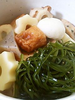 おでんセットと切り昆布の煮物-レシピのメイン写真