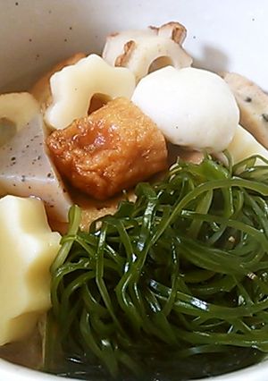おでんセットと切り昆布の煮物-レシピのメイン写真