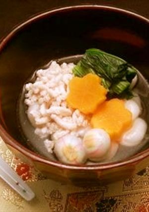 犬用雑煮 白玉粉で簡単♪-レシピのメイン写真