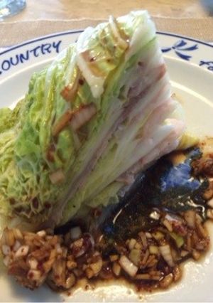 簡単！白菜と豚バラ肉のドームケーキ-レシピのメイン写真