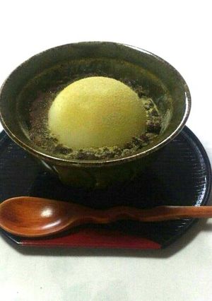 クリームチーズと小豆抹茶のデザート-レシピのメイン写真