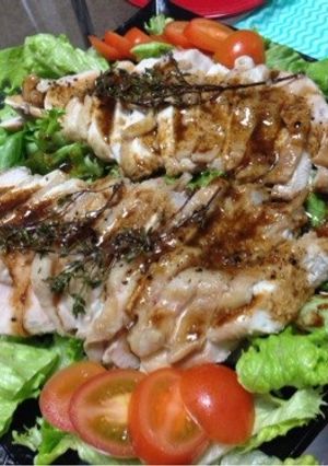 柔らか鳥のサラダ 前菜-レシピのメイン写真