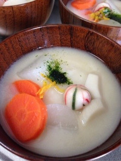 関西風 お雑煮-レシピのメイン写真