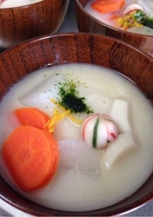 関西風 お雑煮-レシピのメイン写真