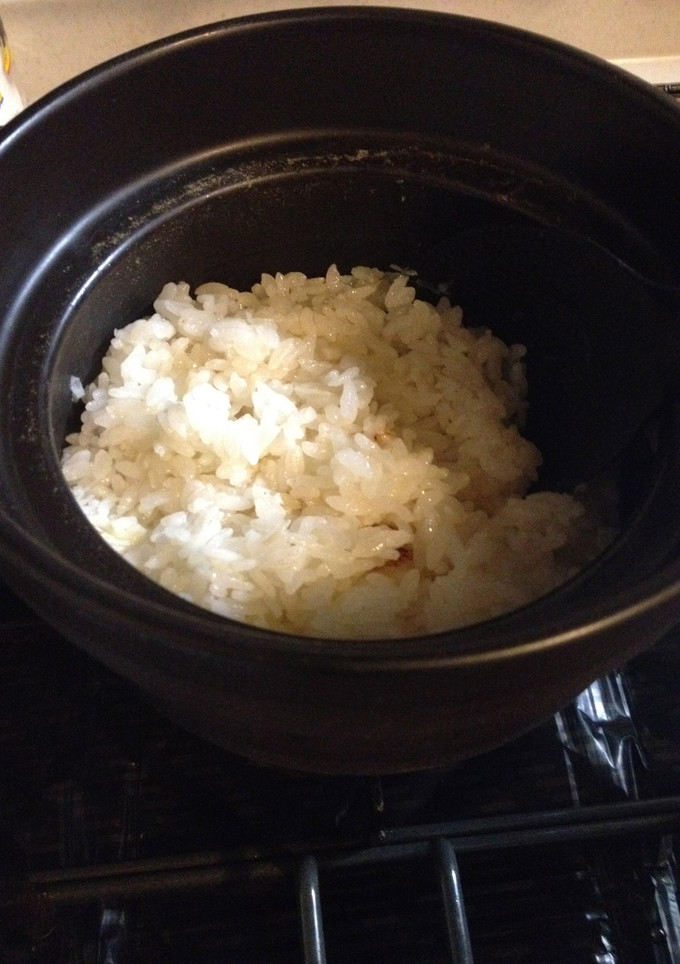 おひとり様♡土鍋でほたて釜飯風-レシピのメイン写真