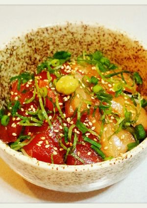漬け丼-レシピのメイン写真