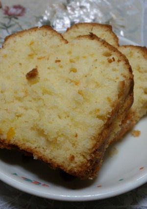 ゆずパウンドケーキ-レシピのメイン写真
