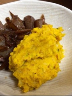 かぼちゃと玉ねぎのさくさくサラダ-レシピのメイン写真