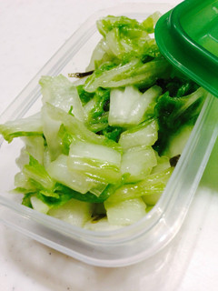 ごま油が香る白菜の簡単和え-レシピのメイン写真