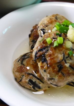 豚挽き肉とひじきのふんわりつくね-レシピのメイン写真