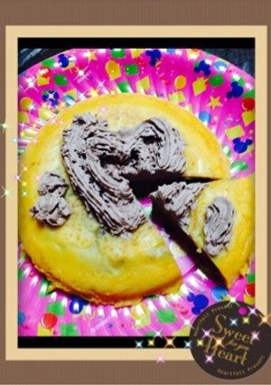 炊飯器で簡単チョコプリンケーキ♥︎-レシピのメイン写真