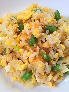 肉なしでも美味しいパラパラ炒飯の秘密は‥-レシピのメイン写真
