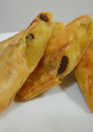 おやつに☆焼き芋リメイク＊ザ＊春巻き-レシピのメイン写真