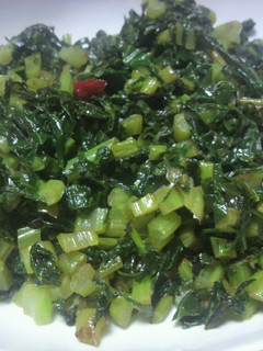 おばあちゃんの、大根菜の炒め物-レシピのメイン写真