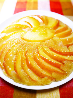 フライパンで♪HMりんごケーキ(皮付き)-レシピのメイン写真