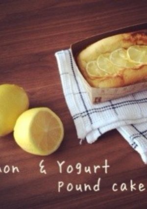 さっぱり✳︎レモンヨーグルトケーキ-レシピのメイン写真