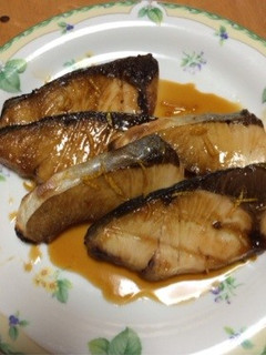 柚子香る 我が家のブリの照り焼き-レシピのメイン写真