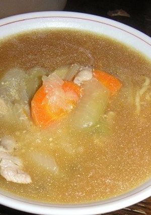 ヤッテみた!トン汁ラーメン-レシピのメイン写真