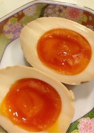 煮豚の煮汁で☆半熟味付けたまご-レシピのメイン写真