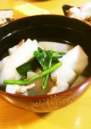 醤油味ウチのお雑煮（関東）-レシピのメイン写真