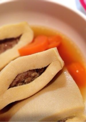 高野豆腐のひき肉はさみ煮-レシピのメイン写真