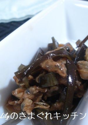 乾燥しじみと昆布の佃煮-レシピのメイン写真