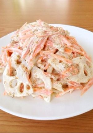 簡単れんこんサラダ-レシピのメイン写真