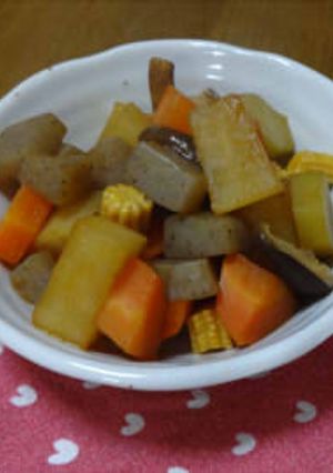 根菜のケチャップ入り酢煮-レシピのメイン写真