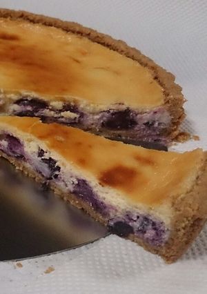 ブルーベリーのチーズケーキ-レシピのメイン写真
