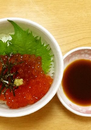 いくらの甘醤油漬け♡ミニ丼-レシピのメイン写真