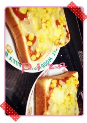 ミートソースdeピザトースト✨-レシピのメイン写真
