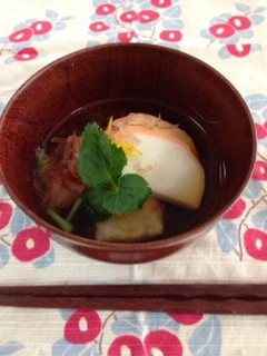 シンプルお雑煮-レシピのメイン写真