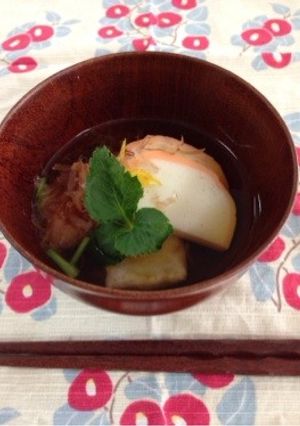 シンプルお雑煮-レシピのメイン写真