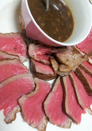 フライパンで簡単豪華！ローストビーフ-レシピのメイン写真