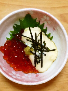 いくら甘醤油漬け♡山かけ-レシピのメイン写真