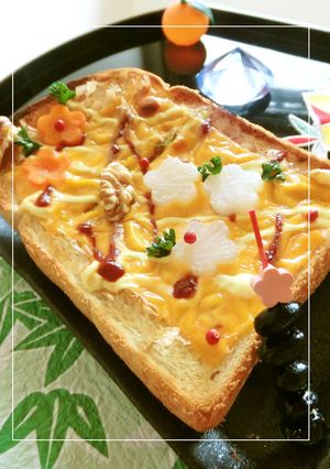 大根・人参のケチャマヨチーズトースト-レシピのメイン写真