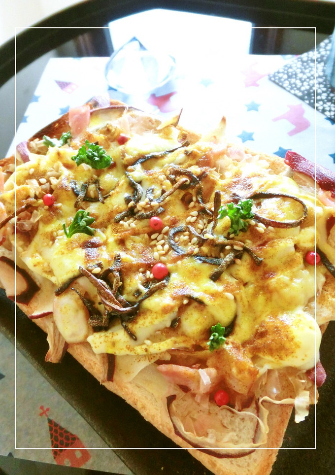 さつま芋の皮救済⋆塩昆布カレートースト⋆-レシピのメイン写真