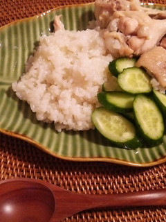 圧力鍋でシンガポールチキンライス-レシピのメイン写真