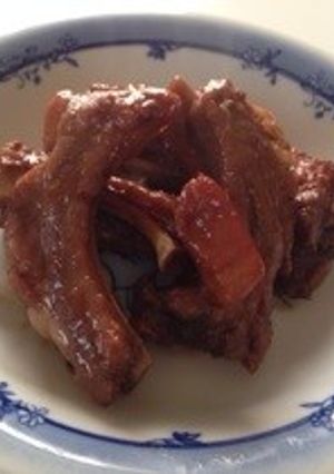 バックリブの赤ワイン煮-レシピのメイン写真