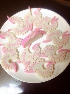 かまぼこ 飾り切り-レシピのメイン写真